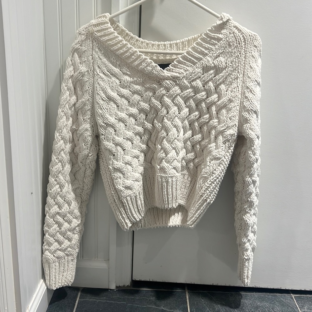 Kendall + Kylie cropped Sweater
